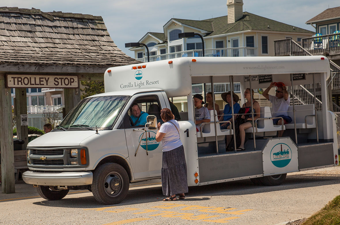 Outer Trolley Service | Corolla Light Resort